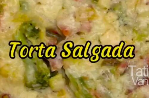 Torta Salgada Sem Glúten e Sem Farinha Receita Simples e Saborosa com Ovos, Queijos e Vegetais - Tati Van