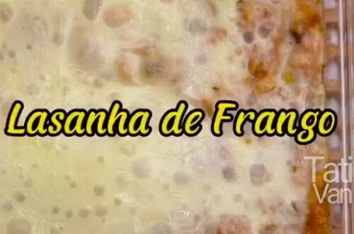 Lasanha de Frango Cetogênica e Low Carb: Receita Deliciosa e Saudável para Uma Dieta Keto - Tati Van