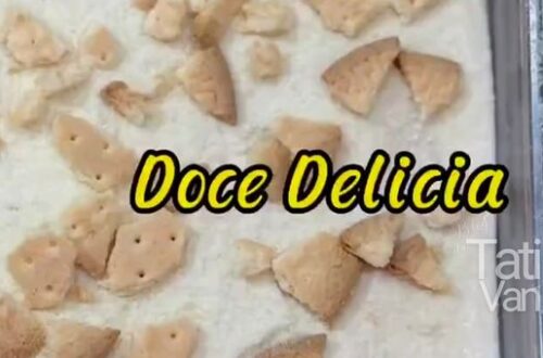 Receita de Doce Delícia Sobremesa Saudável com Iogurte Grego e Whey de Baunilha - Tati Van