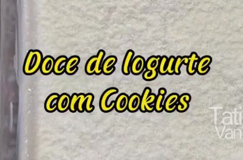 Receita de Doce de Iogurte com Cookies Sobremesa Fácil e Irresistível - Tati van