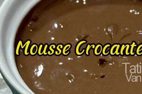 Mousse Crocante Fit Receita Saudável com Chocolate e Iogurte Natural - Tati Van