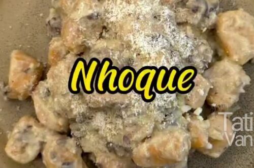Nhoque de Abóbora e Batata Sem Glúten Receita Fácil e Deliciosa - Tati van
