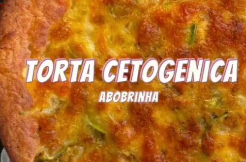 Receita de Torta Cetogenica de Abobrinha (a receita!)