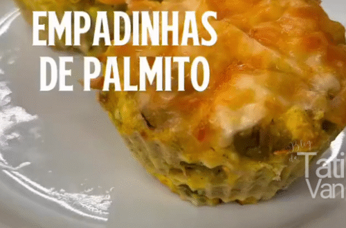 Empadinhas de Palmito Pupunha Saudáveis e Saborosas