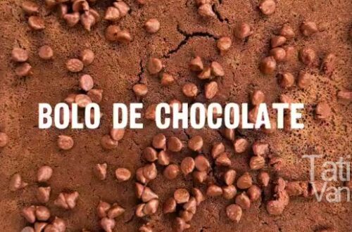 Bolo de Chocolate com Abobrinha – Fofinho, Saudável e Irresistível