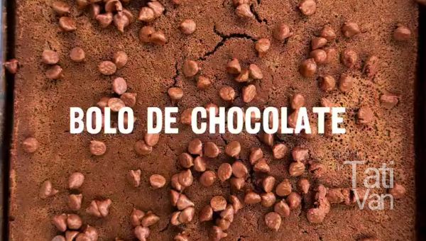 Bolo de Chocolate com Abobrinha – Fofinho, Saudável e Irresistível