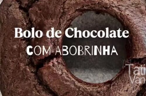 Bolo de Chocolate Saudável com Abobrinha | Receita Fácil e Sem Açúcar